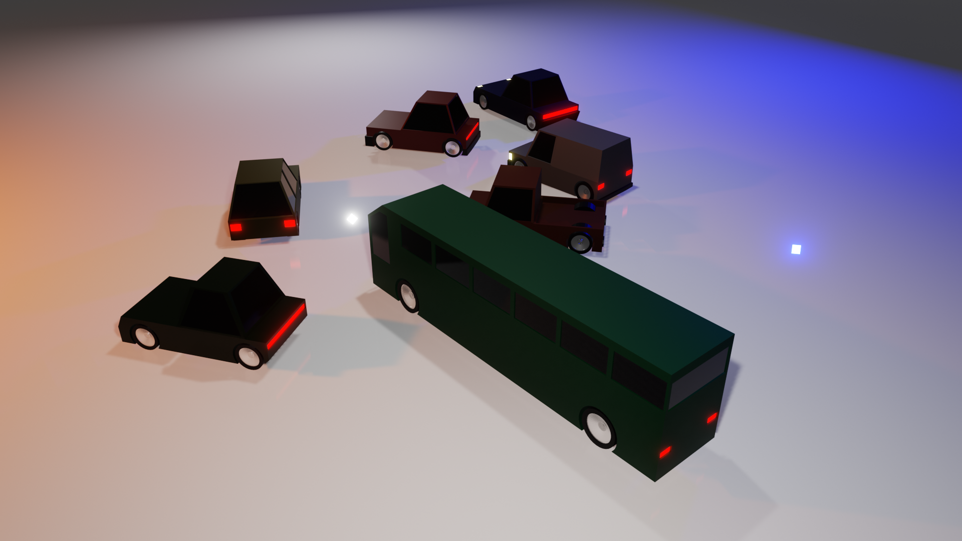 Low Poly Car Pack preview image 4